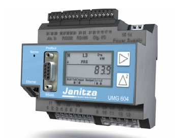 Αναλυτής Ενέργειας UMG604E, Janitza